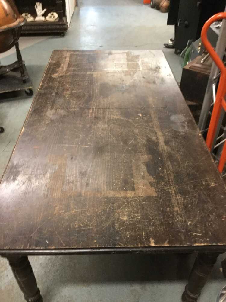 Furnishings, Large Desk, 72"W, 36"D, 30"H, Dark Tone Wood, Wood