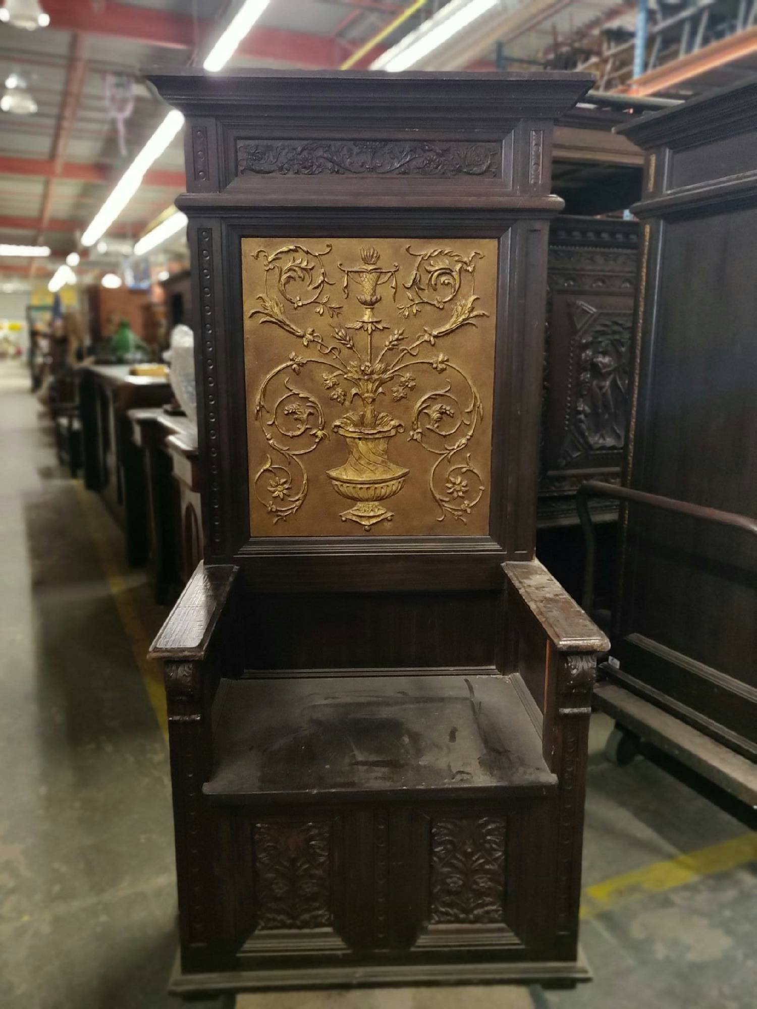 Furnishings, Dark Tone Wood, Wood