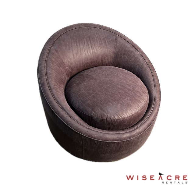 Furnishings, Swivel Chair, Purple, Fabric, Metal