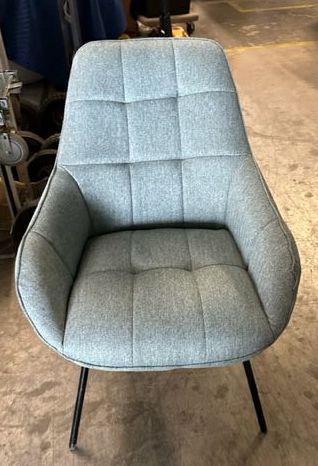 Furnishings, Grey Accent Chair, Grey