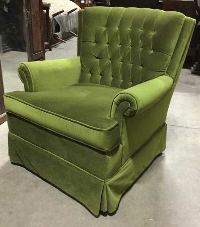 Furnishings, Olive, Wood, Fabric