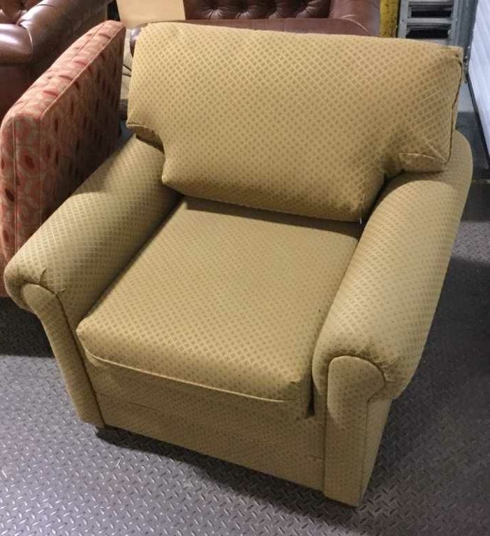 Furnishings, Armchair, Cream, Fabric