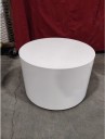 Furnishings, Volume Drum Coffee Table 1/2, White